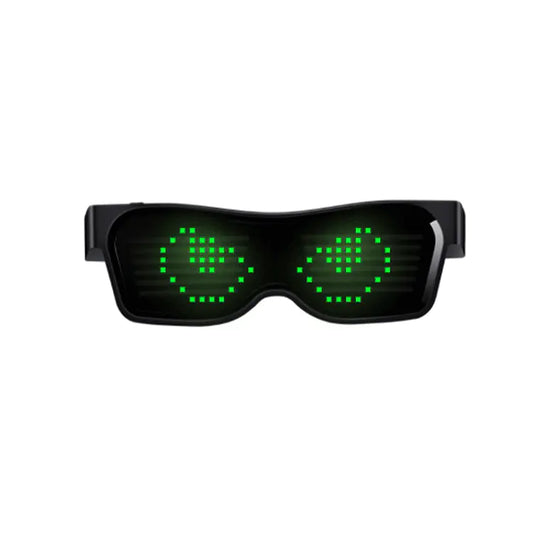 Bluetooth Nightclub Glasses with USB Charging Lights