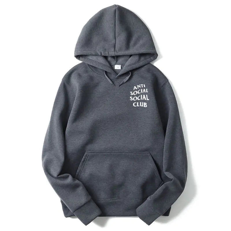 Unisex Hooded Sweatshirt with Letter Print