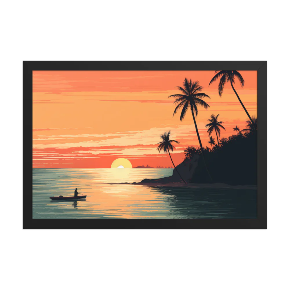 Enhanced Matte Paper Framed Poster (in)