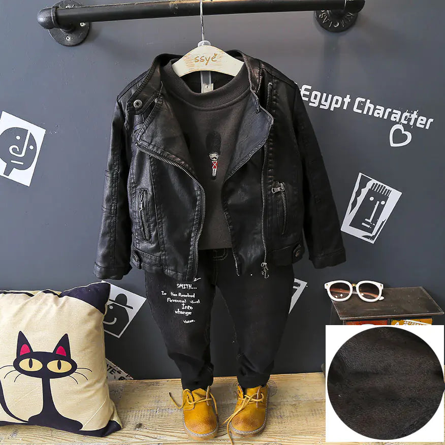 Unisex Trendy Warm Leather Jackets