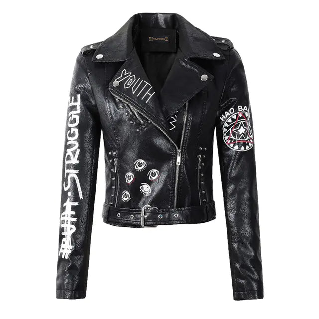 Leather Women's Street Jackets for Comfort and Style