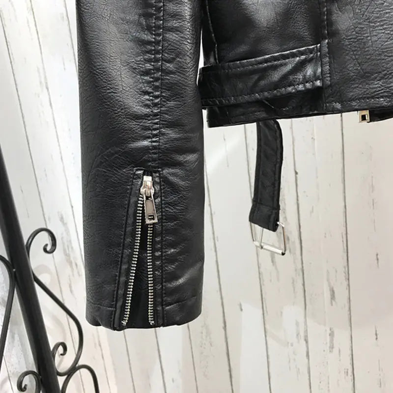 Leather Women's Street Jackets for Comfort and Style