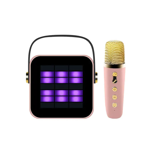 Home Karaoke Speaker System with Wireless Microphone