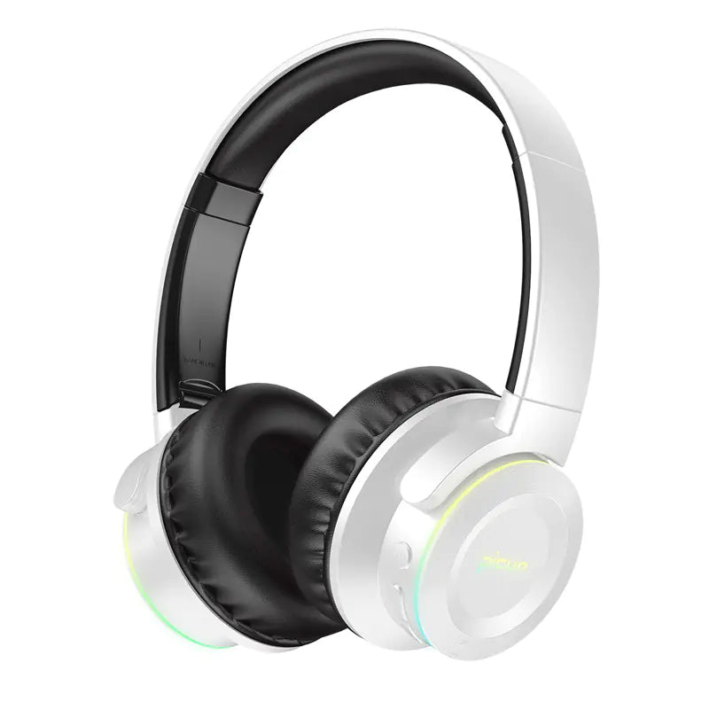 LED Headphones with Bluetooth and Deep Bass Sound
