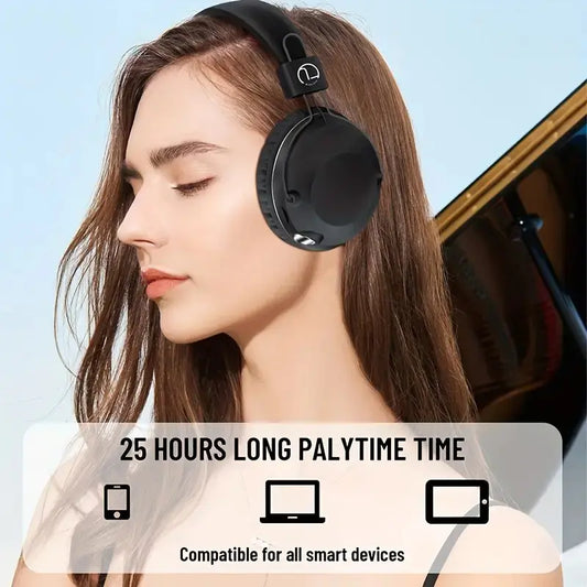 Wireless Bluetooth Headphones with Noise Cancelling Sound
