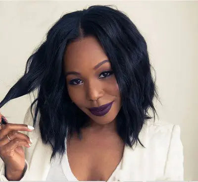 Short Curly Wig, High-Temperature Fiber Hair