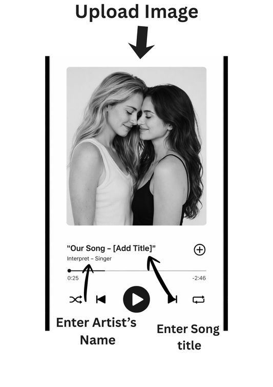 Personalize this Music player Art!