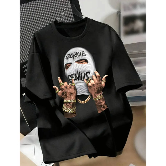 Round Neck Graphic T-Shirt