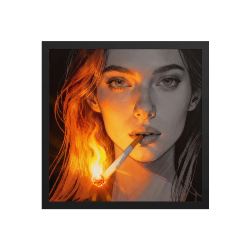 Illuminated Smoke Wall Art