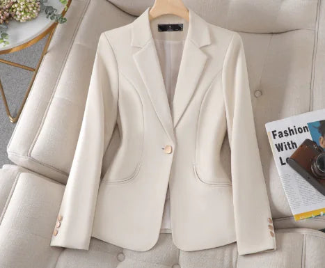 Modern Fitted Women's Blazer - Catarina (One Piece)