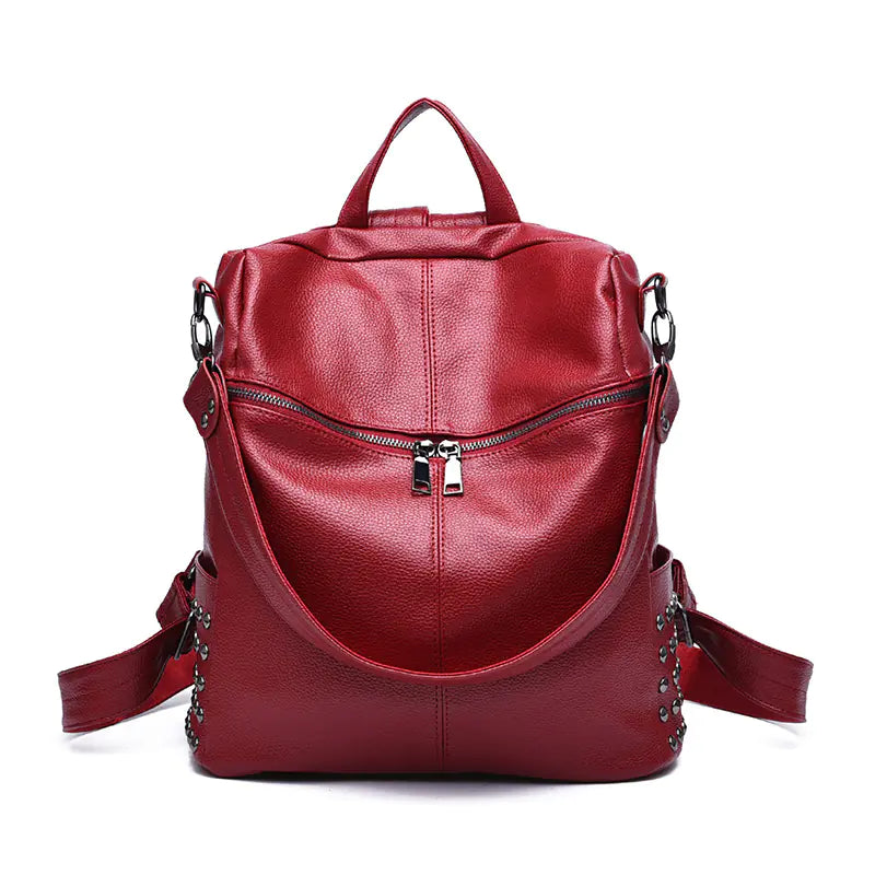 Women's Leather Backpack
