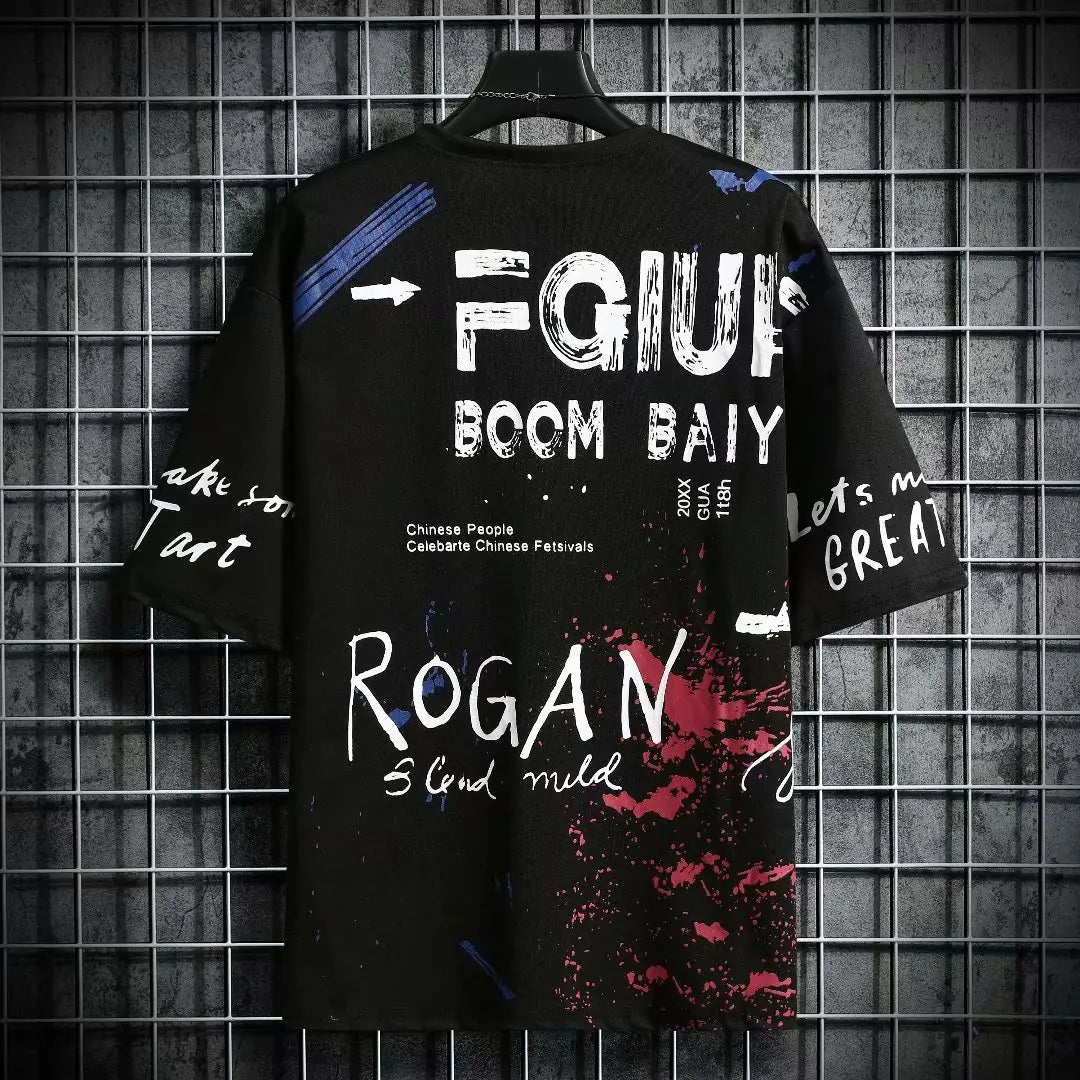 Fashion Summer Men's Graphic Half Sleeve T-Shirts