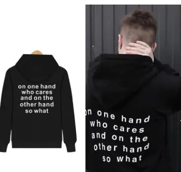 Loose-Fit Hoodie with Graphic Prints for Men and Women