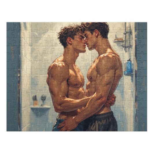 Jigsaw Puzzle with Tin