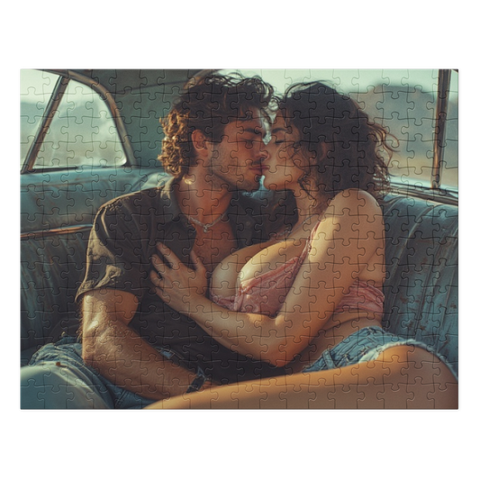 Jigsaw Puzzle with Tin