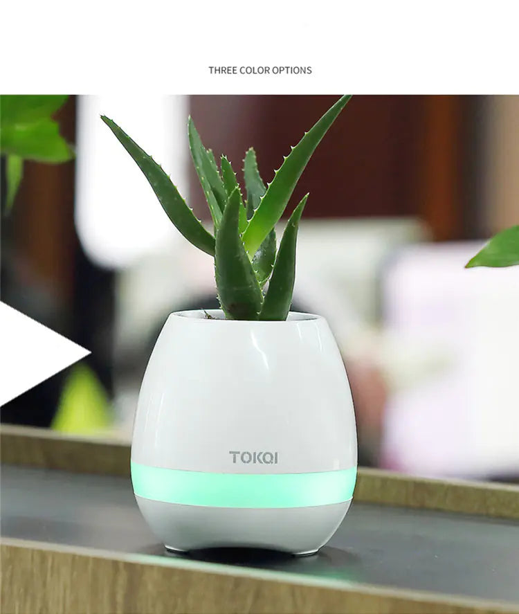 Smart Music Flower Pot K3 Bluetooth Speaker