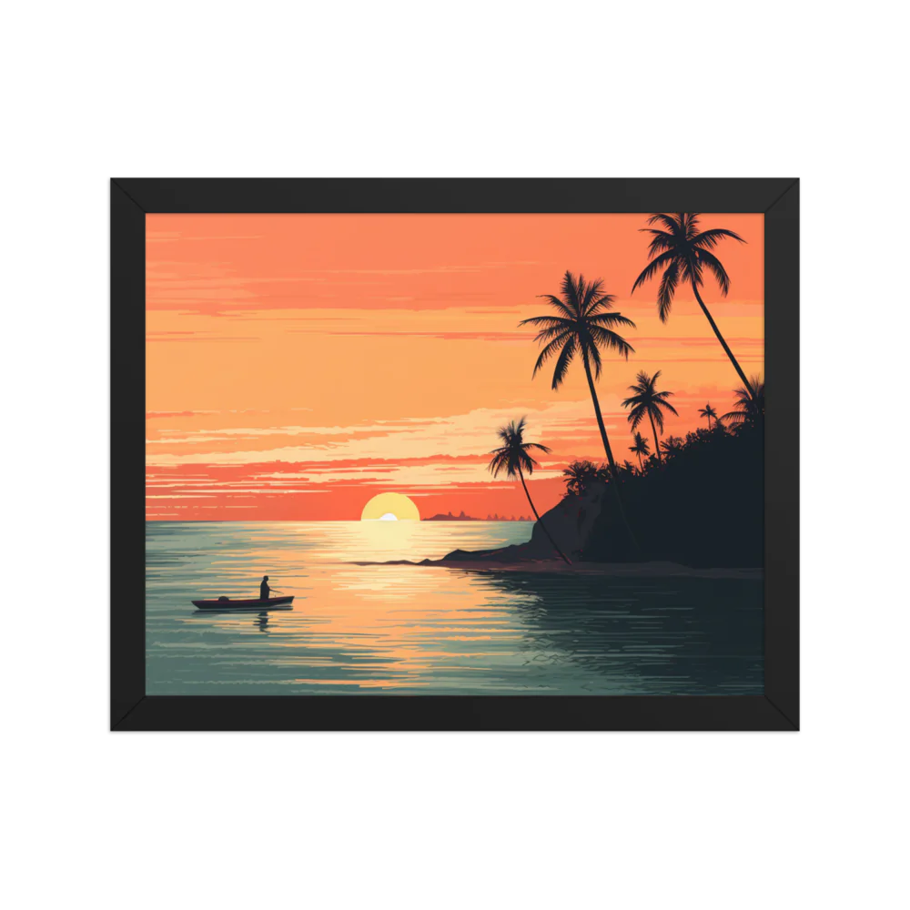 Enhanced Matte Paper Framed Poster (in)