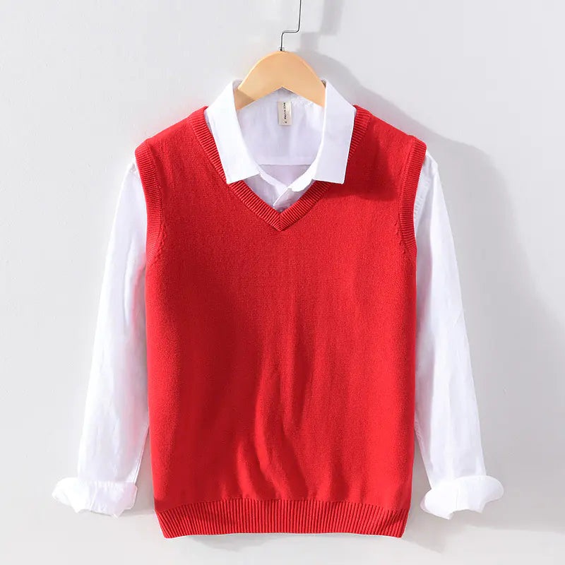 Unisex V Neck Casual Business Vest