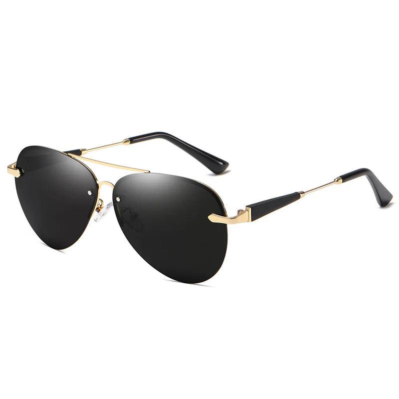 Polarized Classic Rimless Sunglasses