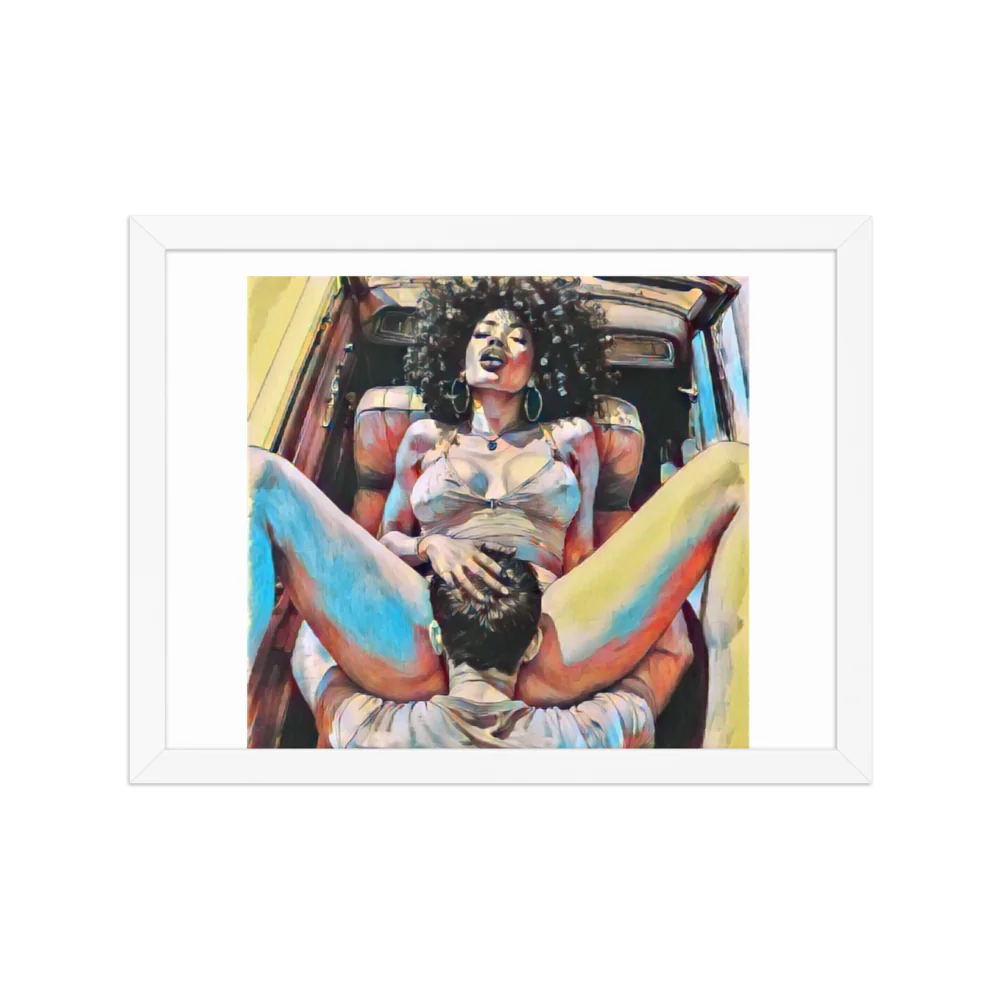 Erotic Art, wall decor on Enhanced Matte Paper Framed Poster (in)