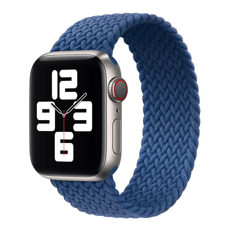 Single Loop Nylon Braided Elastic Strap