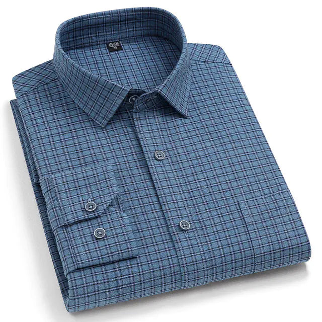 Men's Cotton Shirt - Casual and Stylish for Office Wear