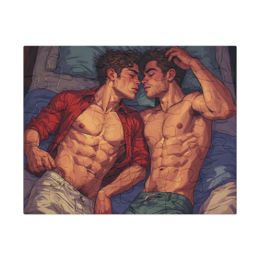 Jigsaw Puzzle with Tin