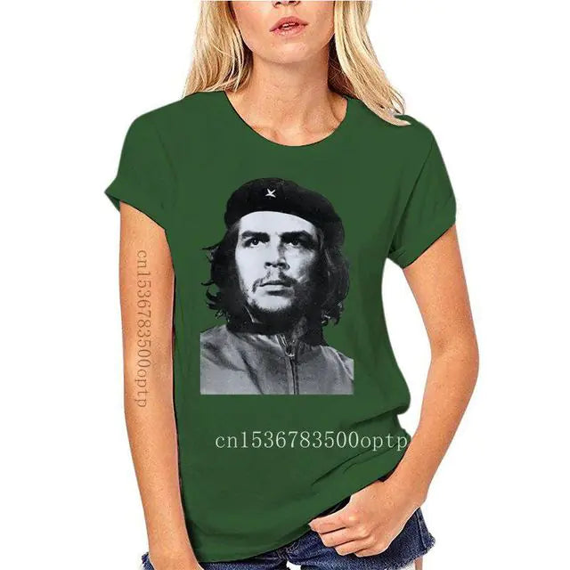 Retro Cotton T-Shirt Ernesto Che Guevara for Men