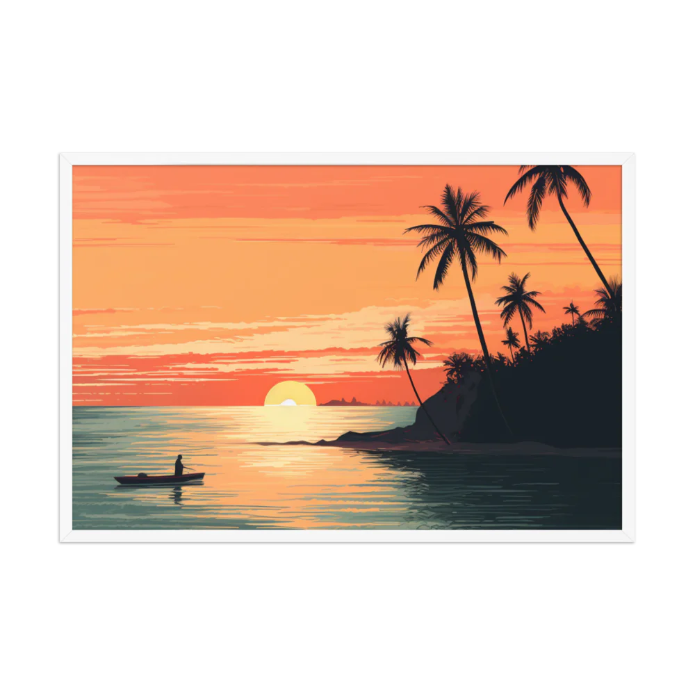 Enhanced Matte Paper Framed Poster (in)