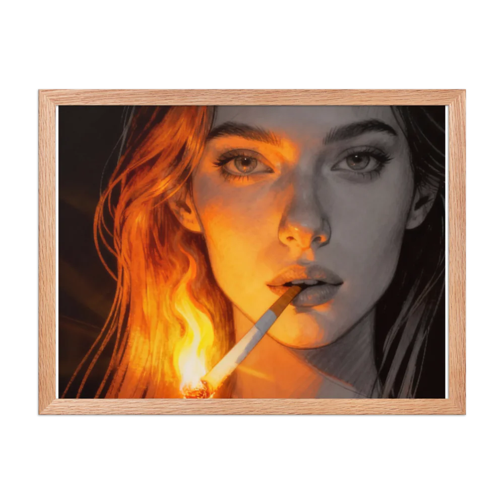 Illuminated Smoke Wall Art