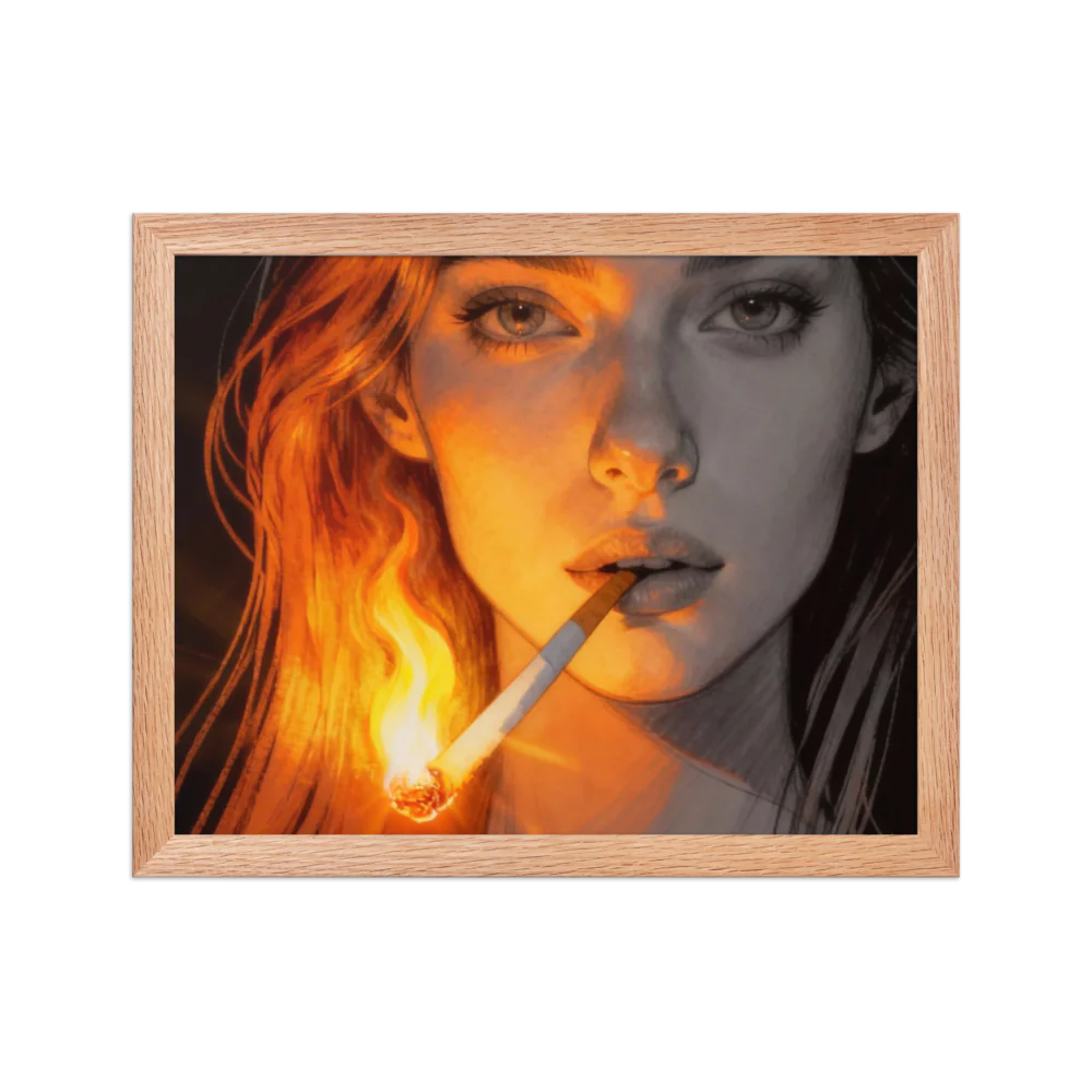 Illuminated Smoke Wall Art