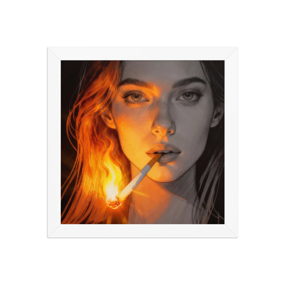 Illuminated Smoke Wall Art