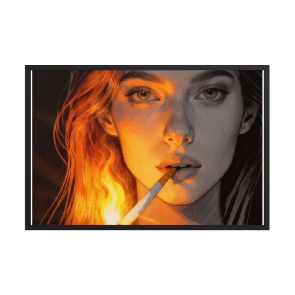 Illuminated Smoke Wall Art
