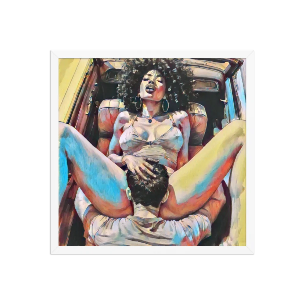 Erotic Art, wall decor on Enhanced Matte Paper Framed Poster (in)