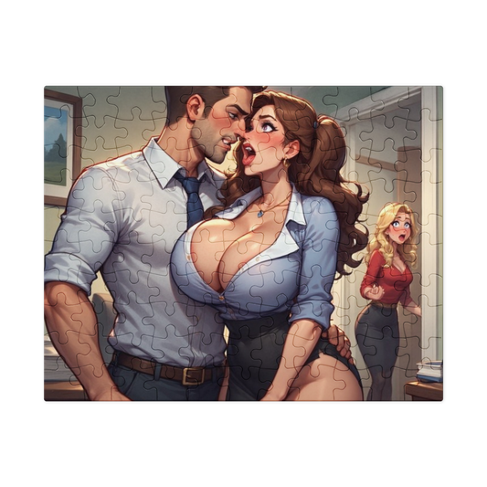 Jigsaw Puzzle with Tin