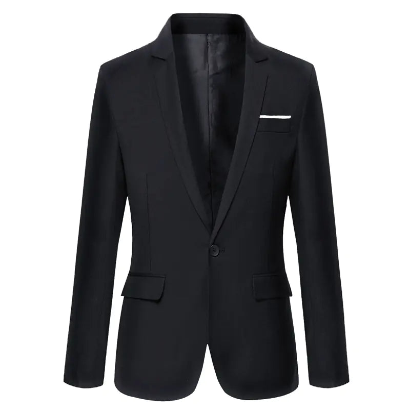Men's Slim Casual Suit for Comfortable Business Wear