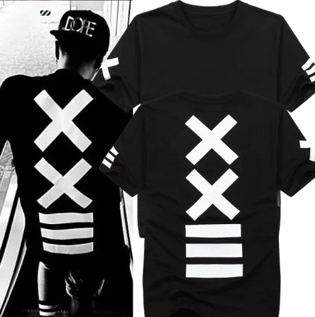 Hip Hop T-Shirt for Men - Street Rock Graphic Tee