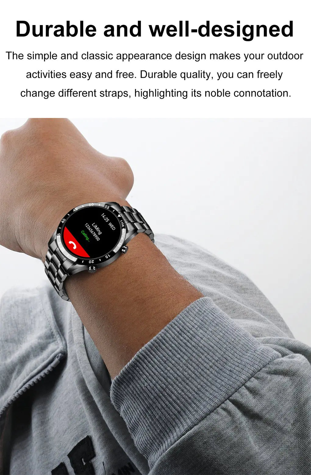 Lige's New Smart Watch - Upgraded Wearable Device