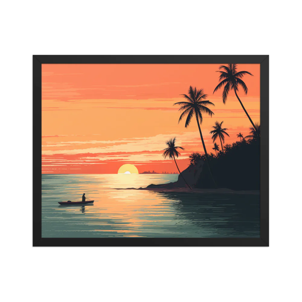 Enhanced Matte Paper Framed Poster (in)