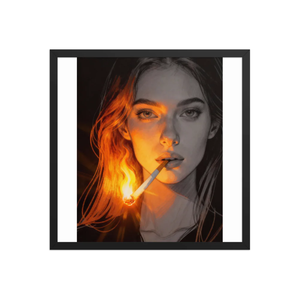 Enhanced Matte Paper Framed Poster (in)