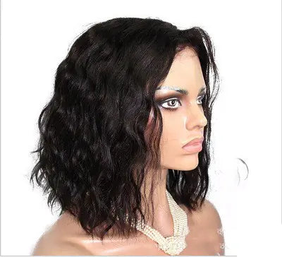Short Curly Wig, High-Temperature Fiber Hair