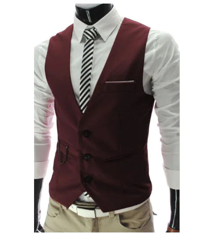 Waistcoat Unisex Suit Vest - Formal Waistcoat for men and Women
