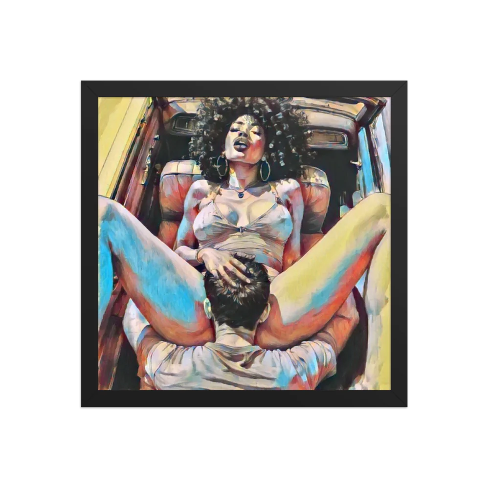 Erotic Art, wall decor on Enhanced Matte Paper Framed Poster (in)