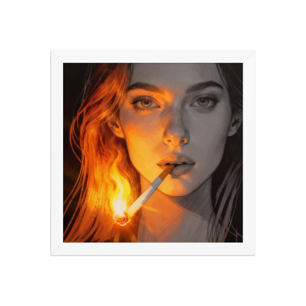 Illuminated Smoke Wall Art