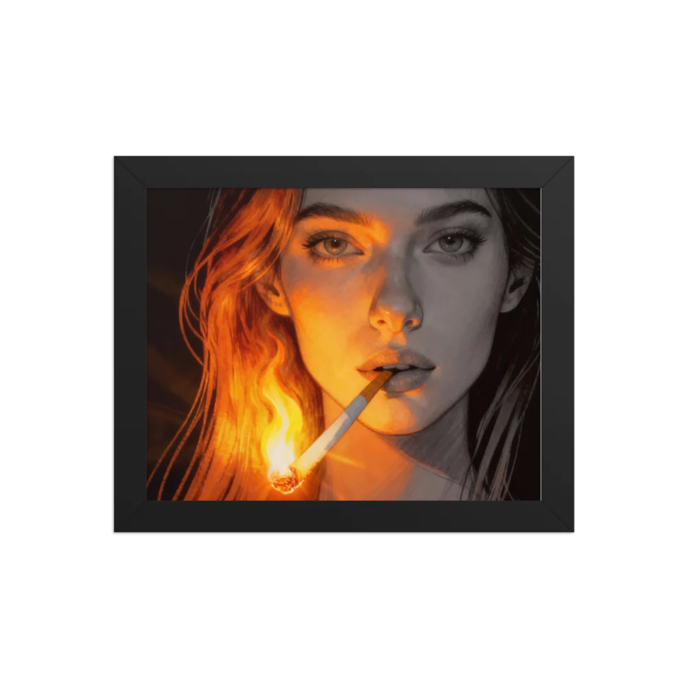 Illuminated Smoke Wall Art