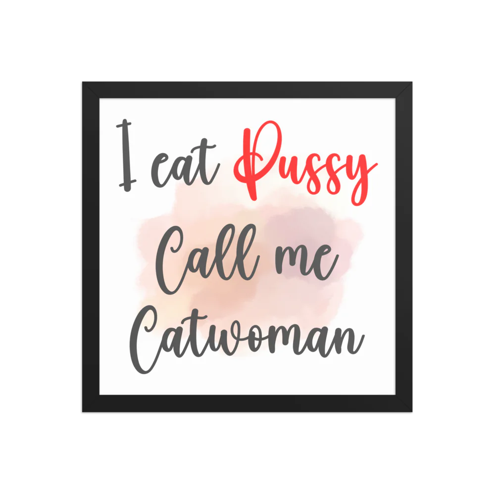 Erotic Art on Enhanced Matte Paper Framed Poster (in)