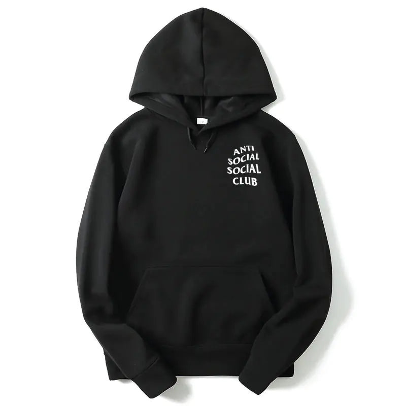 Unisex Hooded Sweatshirt with Letter Print