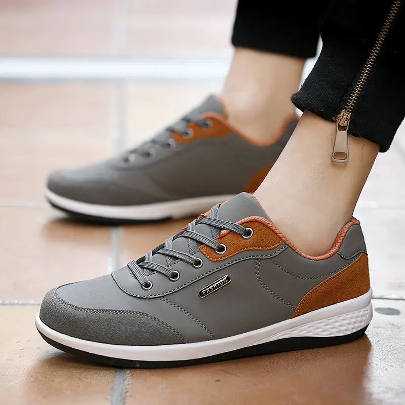 Classic Business Casual Low-Top Men's Sneakers