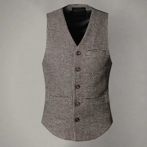Waistcoat for men and women - Vintage Style Wool Vest