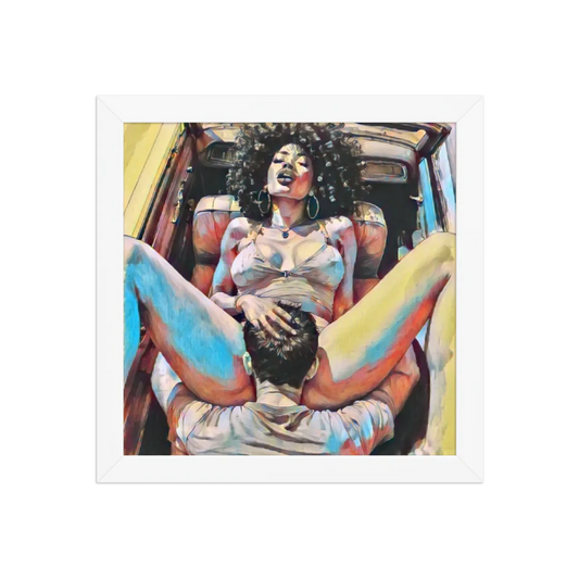 Erotic Art, wall decor on Enhanced Matte Paper Framed Poster (in)
